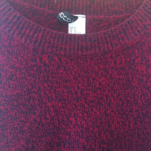 H&M burgundy Sweater - Picture 5 of 6